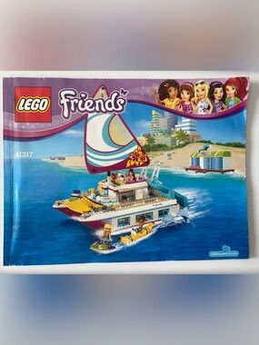 Lego Friends Instruction Booklets for for Set 41317 - Sunshine Catamaran Set